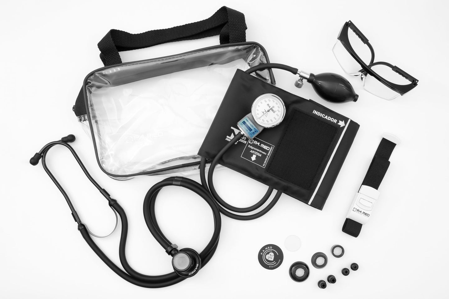 Kit Acadêmico P.A MED Linha Black.