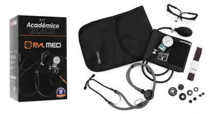 Kit Acadêmico P.A MED Linha Black.